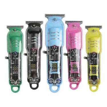 Imagem de Super Máquina Profissional Acabamento Cabelo Barba Sem Fio - Premium C