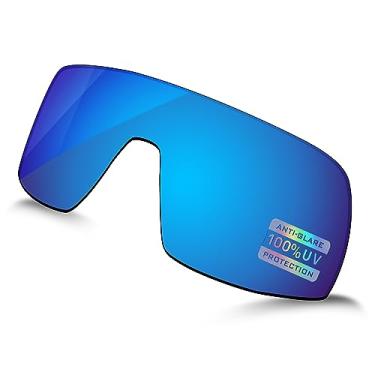 Imagem de Bowyer Lentes de reposição polarizadas para óculos de sol Oakley Sutro OO9406 - Espelhado azul surf