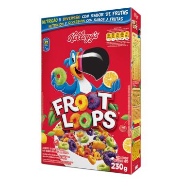 Imagem de Sucrilhos Cereal Froot Loops 230g Kellogg's