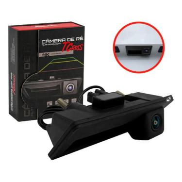 Imagem de Camera De Ré Maçaneta T-cross 4k 180 Graus RVJ200TC Jr8 - Jr8 Imports