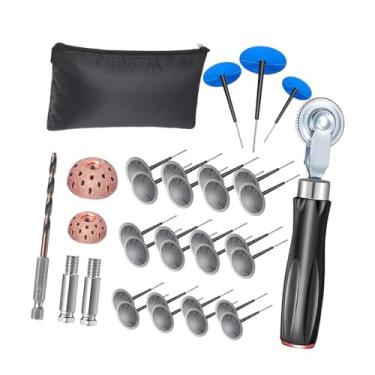 Imagem de Generic Kit de ferramentas para reparo de pneus 29x, rolo de remendo para pneus, universal, kit de reparo de pneus para veículos, caminhões, bicicletas, SUVs