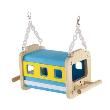 Imagem de IEUDNS Rede para, casinha suspensa para pássaros, gaiola versátil, abrigo aconchegante, cama para dormir, para periquito e canário.