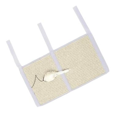 Imagem de Tapete para arranhar gatos – protetor de sofá com proteção de móveis, arranhador para gatos internos | para raças pequenas, médias grandes, apartamento, casa, aluguel, casa, sala de estar