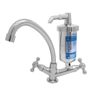 Imagem de Torneira Filtro E Bica Movel Com Copo Abs C52 Mesa - Bognar