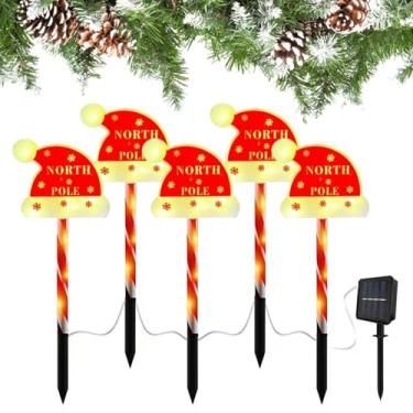 Imagem de Luzes De Bengala Doce - Alimentado por Energia Solar e Impermeável | Lâmpada Para Caminho De Bengala Doce | Para Entrada Quintal Pátio Jardim Relvado Passeio Festival Casa