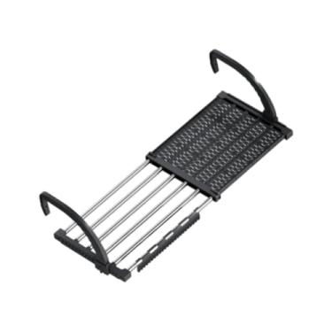 Imagem de WeiLaiKeQi, corrimão, varal de roupas, cabide portátil, peitoril de janela, secador de sapatos, suporte de toalhas para cerca de banheiro, L