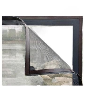 Imagem de Tela MagnéTica Para Janelas Com íManes - Branca - ProteçãO Contra Mosquitos E Insetos(Kit c/1)