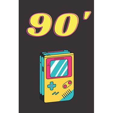 Imagem de 90': the best gift for your friends, family, boyfirnd, girlfriend or colleagues for holidays, birthdays,Christmas...(6"x9", 110 Pages. White ... Sturdy Paperback with Glossy finish cover).