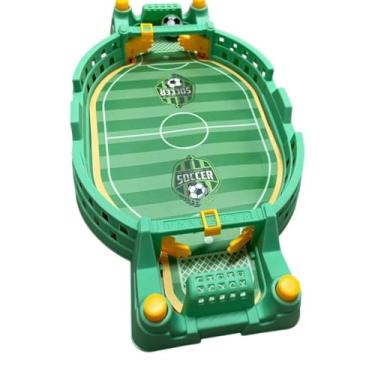 Imagem de Arena Fut League Mini Jogo Futebol de Mesa, 2 Jogadores, Verde, Plástico ABS, 24x12x3cm, com Bola, 64g