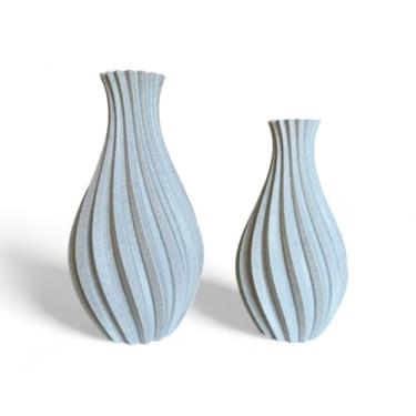 Imagem de Vasos Decorativos Elegantes – Designs ContemporâNeos Para Melhorar O Ambiente Da Sua Sala De Estar, Quarto, EscritóRio Ou Varanda.(Mármore)