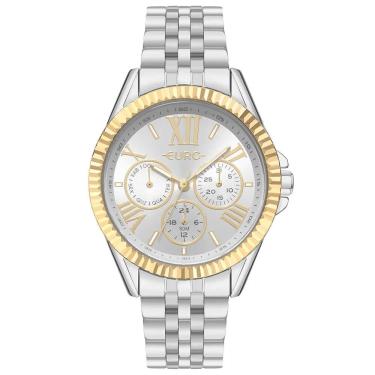 Imagem de Relógio Euro Feminino Multiglow Bicolor - EU6P29AJA/4K