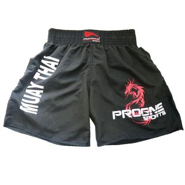 Imagem de Short Calção Uniforme Treino Muay Thai Masculino - G - Preto
