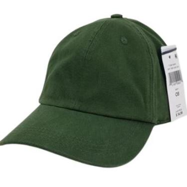 Imagem de Boné Liso Básico Aba Curva Ajustável Algodão Unissex-Unissex