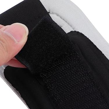 Imagem de Generic Colete Premium para Motocicleta Com Espuma Absorvente de Choque, Alça Elástica Ajustável – Resistente a Impactos, Branco/preto (Branco)