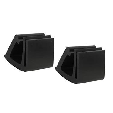 Imagem de KIMISS Clipe de Fixação de Pára- de Carrinho de 2 Peças - Clipe Frontal de Borracha para Fácil Instalação Em Carros de Clube e Pára-brisas EZGO