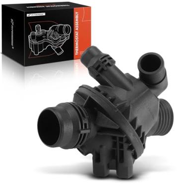 Imagem de A-Premium Conjunto de carcaça do termostato de arrefecimento do motor compatível com BMW X3 2011-2017 3.0L, X4 2015-2018 3.0L