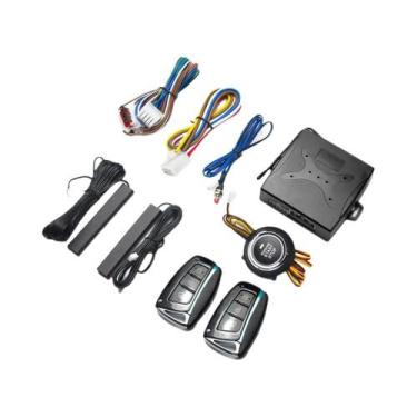 Imagem de Sistema De Alarme Para Carro Com Entrada Sem Chave E Trava Central Rem