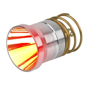 Imagem de SAOPRKLER Lanterna tática X1 1200 peças de reposição para lâmpada de alto lúmen (vermelha)