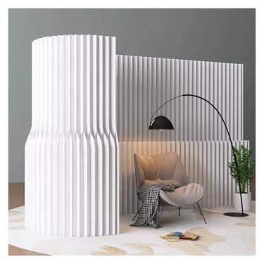 Imagem de Room divider Tela de privacidade dobrável autônoma, divisória de sala escalável, partição de fundo de decoração de salão de beleza(3X1.8M/9.8X5.9FT)