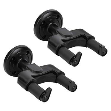 Imagem de SPYMINNPOO Ganchos de Montagem Em Parede para Guitarra ABS Ajustáveis ​​para Baixo Bandolim Banjo Violino, Resistente, Resistente a Arranhões, para Entusiastas da Música, Pacote de 2