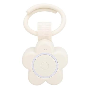 Imagem de Yinhing Máquina de Som de Ruído Branco para Dormir, Temporizador Portátil Com Música e Ruído Branco Suave, Auxílio para Dormir para Bebês e Crianças Pequenas, Cor Bege para Viagens Em Casa, Berçário e Uso Em Creche