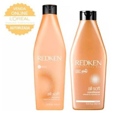 Imagem de Kit Shampoo + Condicionador Redken All Soft-Unissex