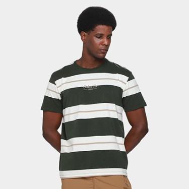 Imagem de Camiseta Colcci Listrada  Masculina-Masculino