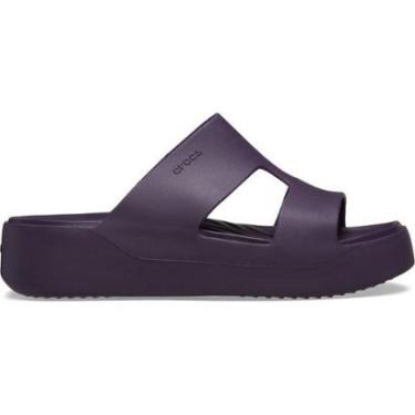 Imagem de Sandália Crocs Getaway Platform H-Strap Dark Iris-Feminino