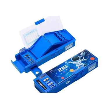 Imagem de Estojo De Lápis Multifuncional Com Fechadura De Senha De Grande Capaci