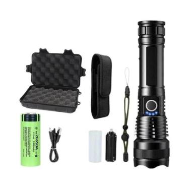 Imagem de Lanterna Tática LED Recarregável De Alta Potência Super Brilhante Para