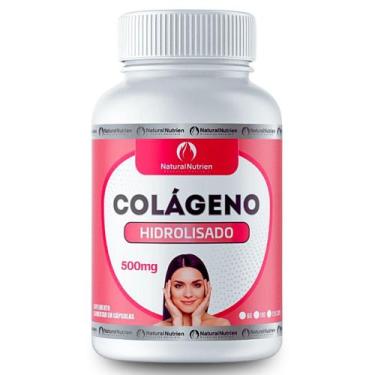 Imagem de Colágeno Hidrolisado 100 Cápsulas 500mg - Natural Nutrien
