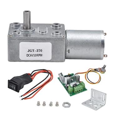Imagem de Motoredutor de 6V, redução de velocidade CC com regulador para robótica e dispositivos inteligentes (6V10RPM)