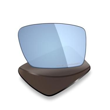 Imagem de Mryok Lentes de reposição ultra polarizadas para óculos de sol Costa Del Mar Fantail, HD Polarized, proteção UV, resistente a impactos e ajuste perfeito - Deep Water Blue