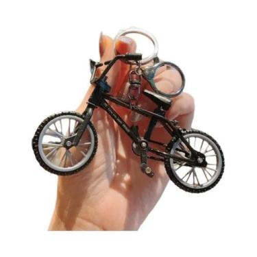 Imagem de Mini Bicicleta De Montanha Em Metal Diecast, Brinquedo Chaveiro Para C