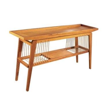 Imagem de Aparador Madeira Maciça Tauari Rústico Acabamento em Verniz P.U Acetin