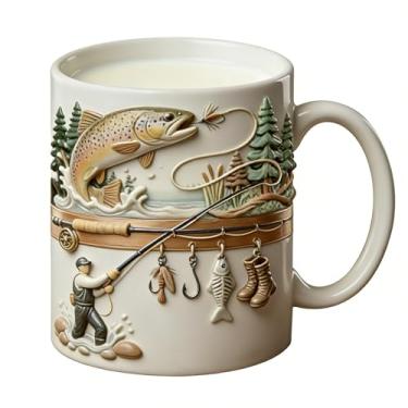 Imagem de Caneca De Café Para | Copo de Cerâmica Engraçado 350 ml | Copo de Café para dor | para Clima Frio, Campismo, Caminhadas, Piquenique, Fogueira, Festa, Jogos, Água, Chá, Whisky