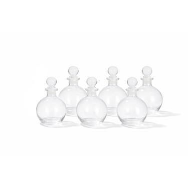 Imagem de Magic Season Garrafas de vidro decorativas - 266 ml. Garrafas de poção (6 conjuntos com rolhas de vidro)