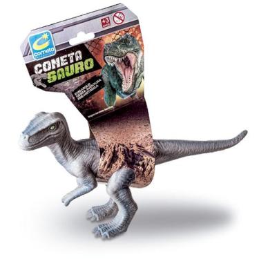 Imagem de Dinossauro De Brinquedo Em Vinil Velociraptor Premium Cometa