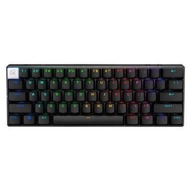 Imagem de Teclado Sem Fio Mecânico Gamer Logitech G PRO X 60 Lightspeed, RGB, Bluetooth,Compatível com Windows-Unissex