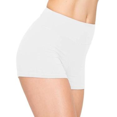 Imagem de Shorts de Yoga Deportivos para Mujer ALWAY Blanco Petite XS - ALWAYS