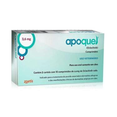 Imagem de Simparic Antipulgas Cães 5,1 A 10kg + Apoquel 3,6mg