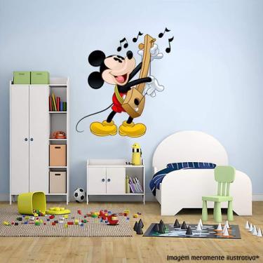 Imagem de Adesivo De Parede Mickey Musico Mod01 - Lojinha Da Luc Adesivos