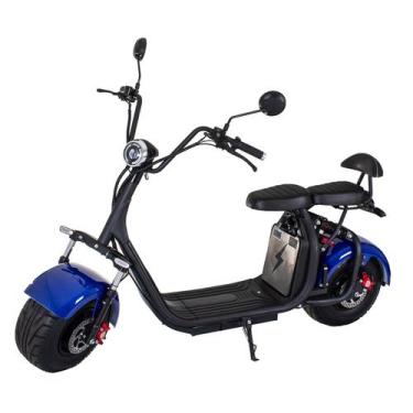 Imagem de Scooter Bicicleta Elétrica X7 Bateria De Lítio 2000w - Wehawk, Azul