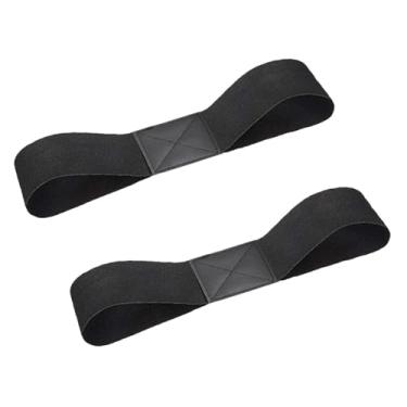 Imagem de YIJU Conjunto de 2 peças de auxiliares de treino de swing de golfe, corretores de postura e movimento para os braços, ideal para iniciantes, Preto