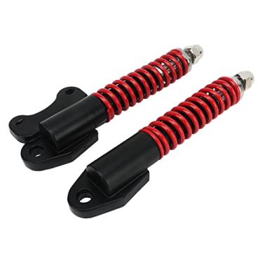 Imagem de KIMISS Amortecedor para Scooter, Mola de Aço Inoxidável, Preto, Vermelho, Garfo Dianteiro, Amortecedor para Scooters Elétricos de 8/10
