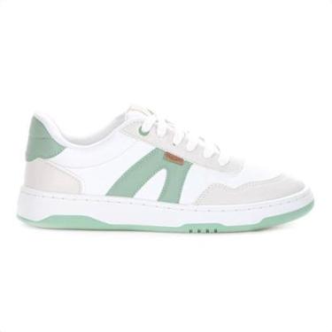 Imagem de Tênis Anacapri AC1119 Virginia Fonseca Branco Verde e Bege - Feminino-Feminino