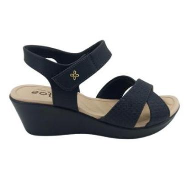 Imagem de Sandália Softli Anabela Laise Lux 10167 - Feminino-Feminino