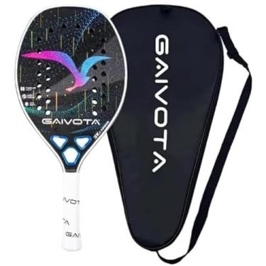 Imagem de Raquete Beach Tennis Gaivota Profissional Carbono 3k + Capa