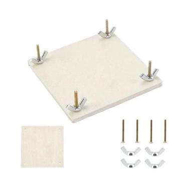 Imagem de Kit De Prensa De Flores De Madeira Para Preservar Espécimes Botânicos 