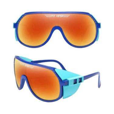 Imagem de Óculos De Ciclismo Unissex Estilo Vintage Punk UV400, Óculos De Piloto